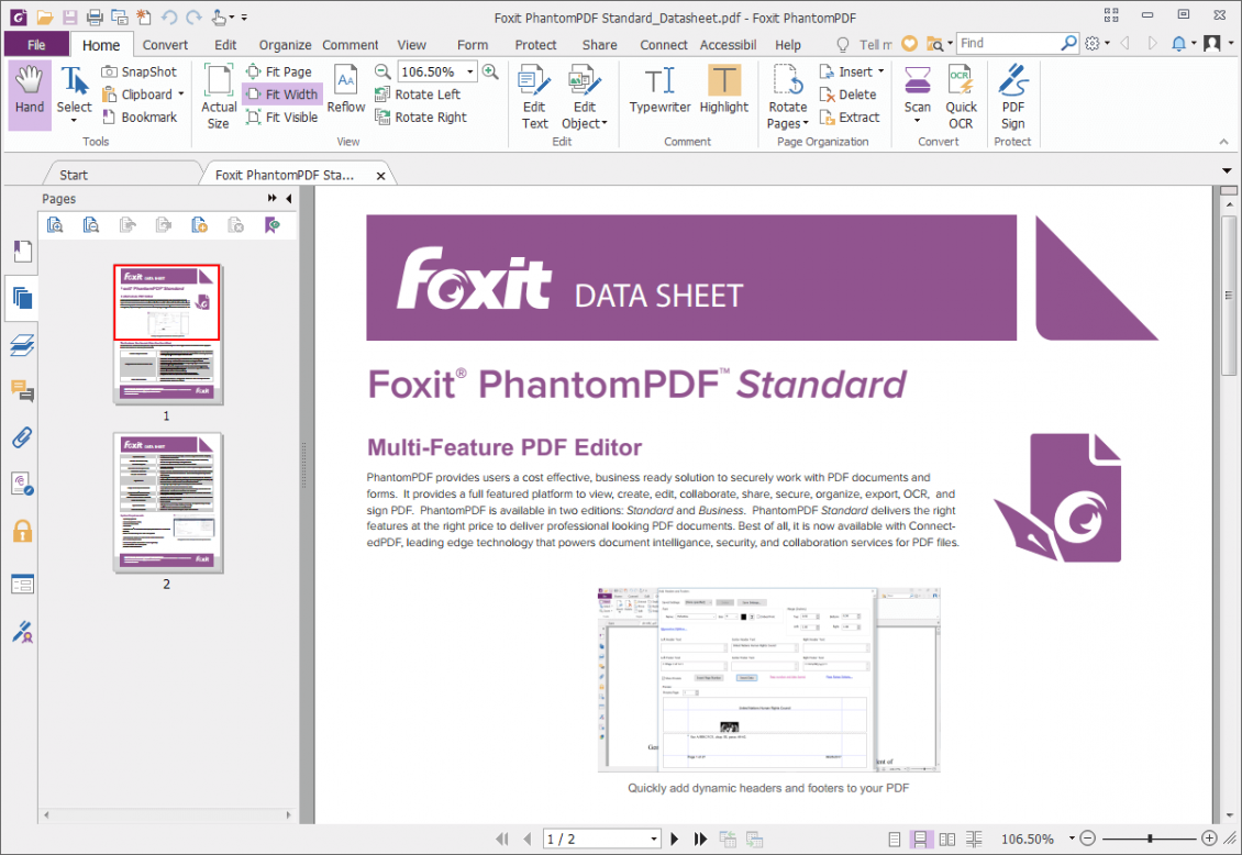 Download Foxit PhantomPDF 9.5 Full Crack [Đã Test OK]